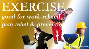 Pure Chiropractic offers gentle treatment to reduce work-related pain and advice for preventing it.