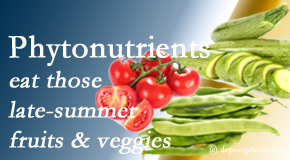 Pure Chiropractic shares research on the benefits of phytonutrient-filled fruits and vegetables.