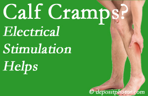 Concord, NC calf cramps associated with back conditions like spinal stenosis and disc herniation find relief with chiropractic care’s electrical stimulation.